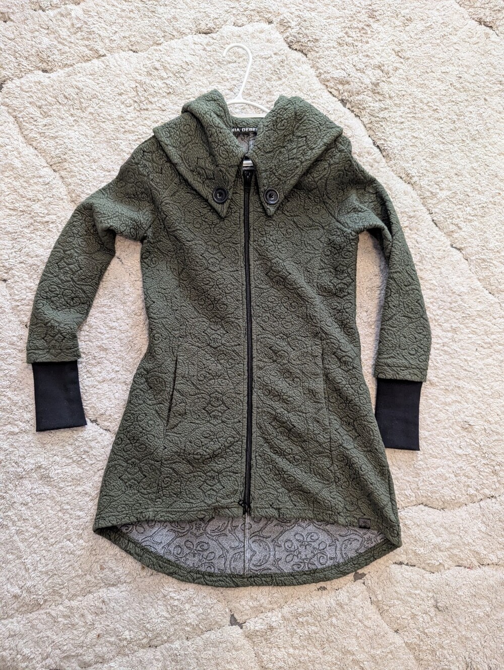 Tonia Debellis Maggie Coat - Moss Green